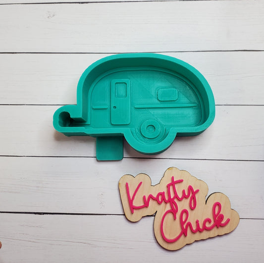 Camper Car Freshie Mold, silicone mold, trending freshie, car air freshener, car freshie, freshie, car scent